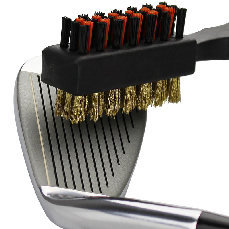 Golf Club Cleaner Brush 12.5x4cm 2 Sided  (1)