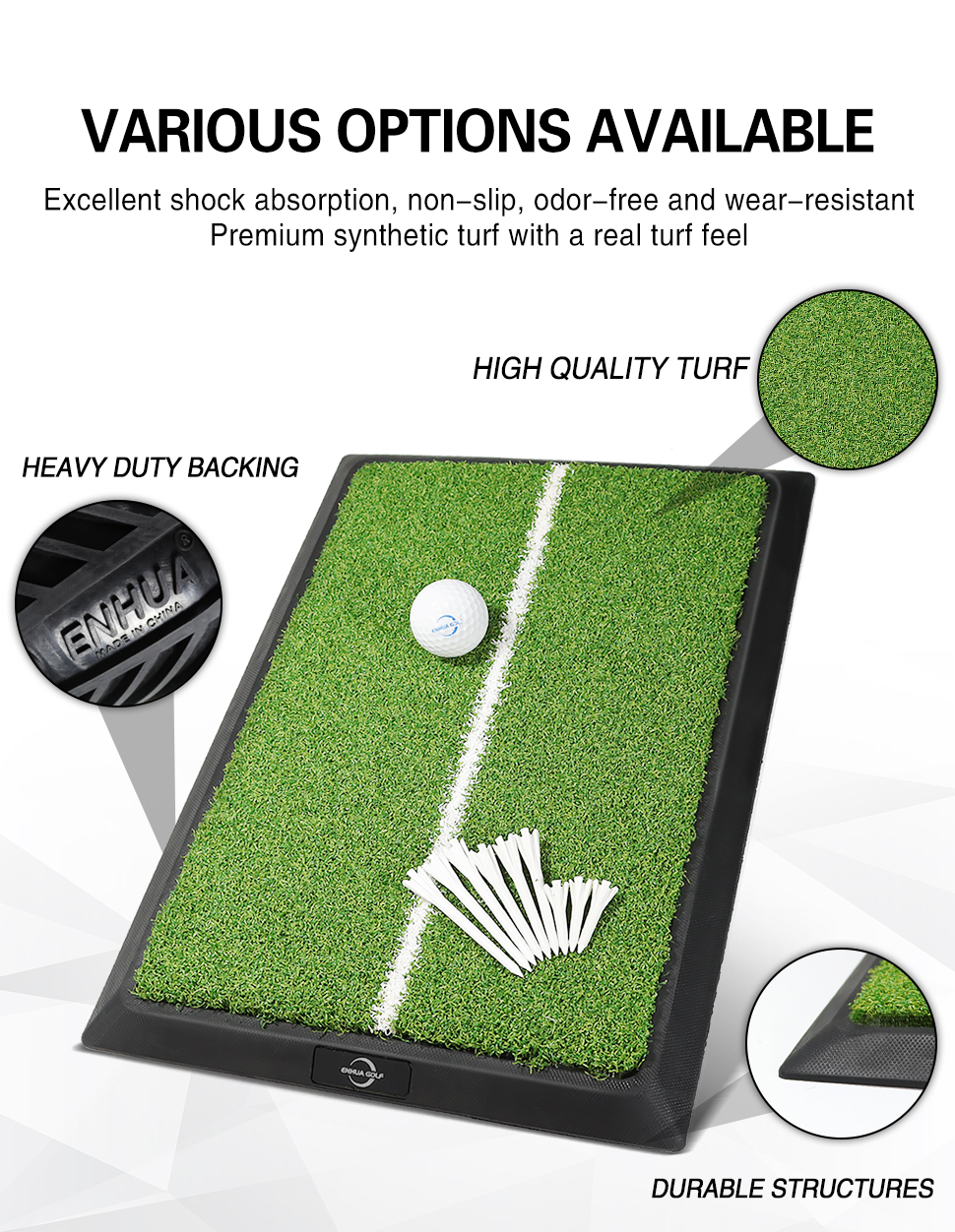 Golf Mat with Advanced Guides (4)