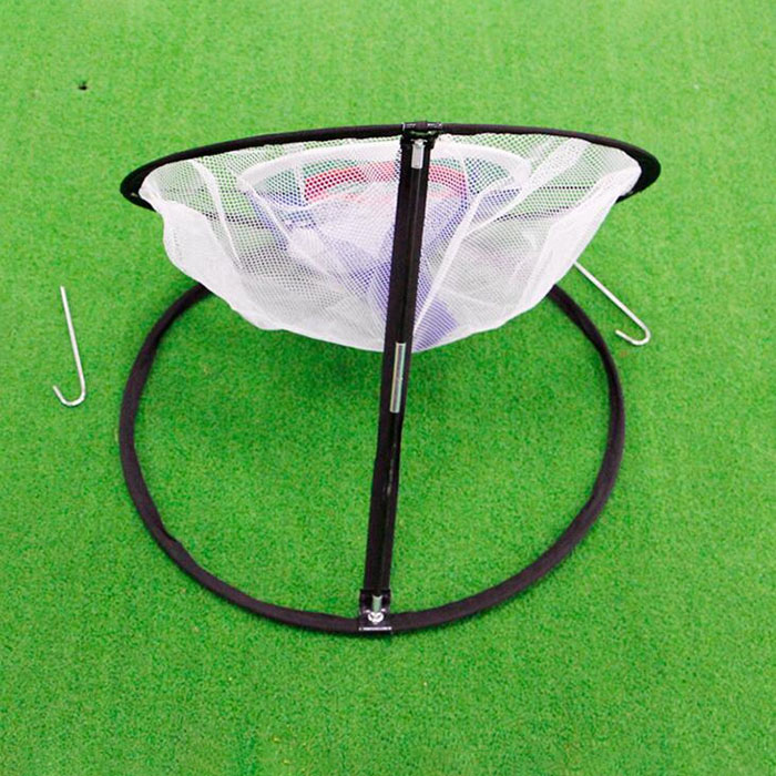 Kannettava Pop Up -golfharjoitusverkko, säädettävä lämmittely golfharjoitusapu (4)